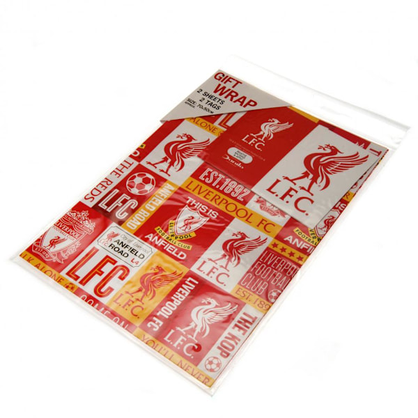 Liverpool FC Presentpapper One Size Röd Red One Size