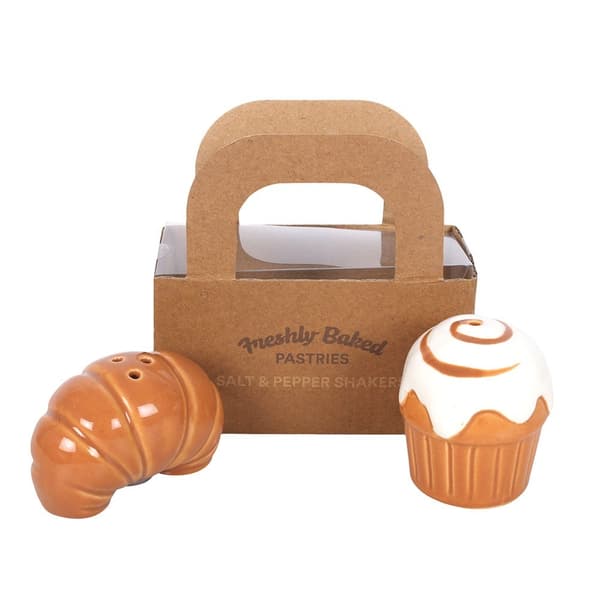 Something Different Bakverk Salt- och Pepparströare En Storlek Brun Brown/White One Size