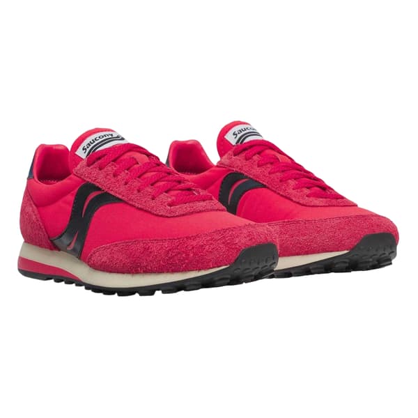 Saucony 80 mockaskor för dam 8.5 UK Röd Red 8.5 UK