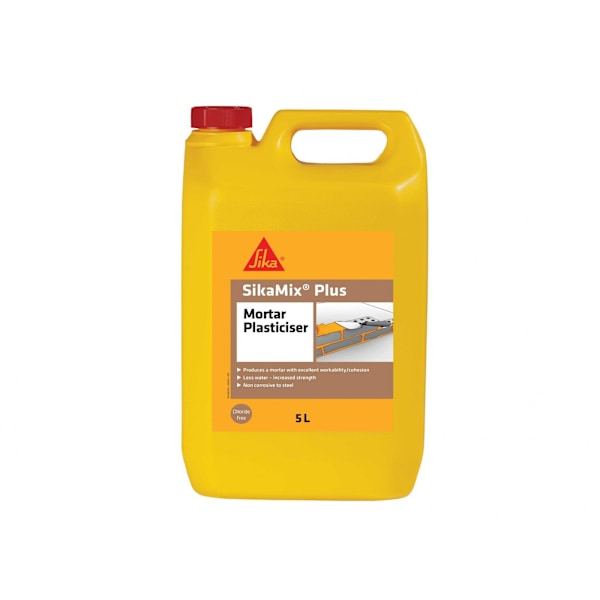 Everbuild Sika Sikamix Plus 5 Liter En Storlek Flerfärgad Multi Colour One Size