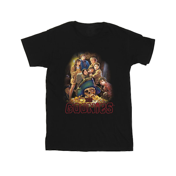 The Goonies Mens Family Poster T-Shirt XL Svart Black XL