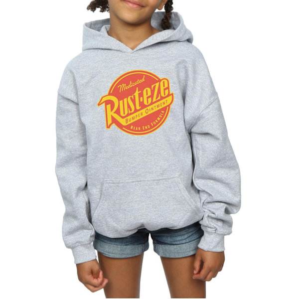 Disney Girls Cars Rust-Eze Logo Hoodie 5-6 år Sports Grey Sports Grey 5-6 Years