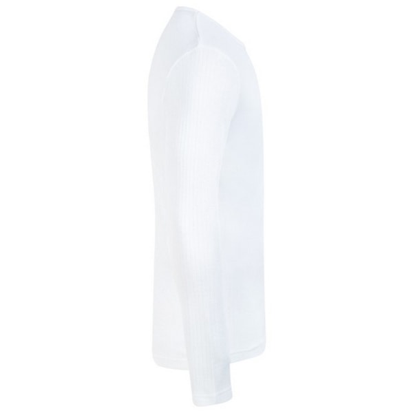 Absolute Apparel Thermal långärmad t-shirt för män 2XL vit White 2XL