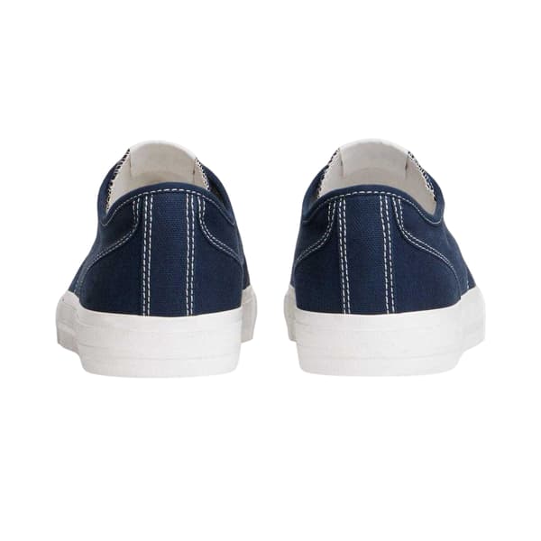 Tommy Jeans Herr Canvas Flat Trainers 7 UK Night Navy Night Navy 7 UK