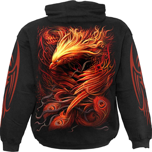 Spiral Direct Unisex Vuxen Phoenix Arisen Hoodie XL Svart Black XL