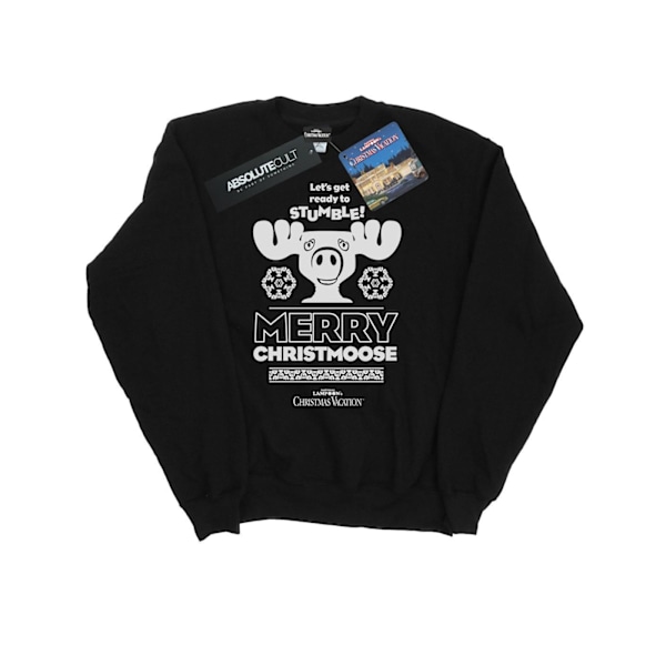 National Lampoon's Christmas Vacation Herr Merry Christmoose Sweatshirt Black XXL