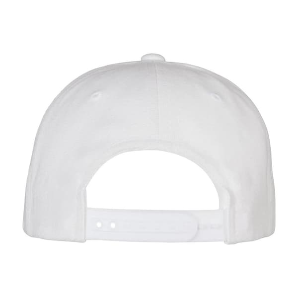 Flexfit Unisex Vuxen Logotyp 5-panels Snapback Keps En Storlek Vit White One Size