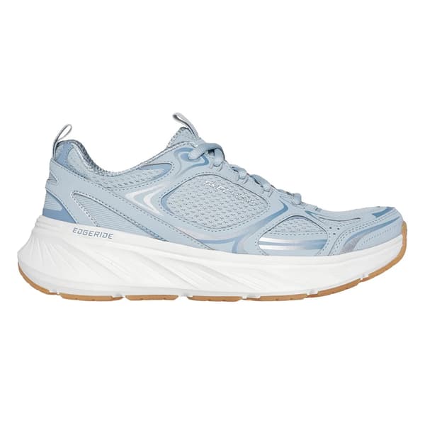 Skechers Dam/Damer Edgeride Silver Eclipse Träningsskor 6 UK Blå Blue 6 UK
