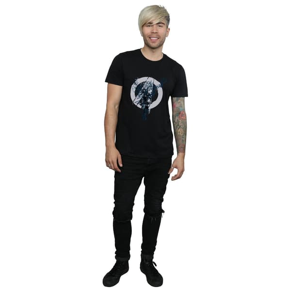 Marvel Herr Thor Circle T-Shirt M Svart Black M