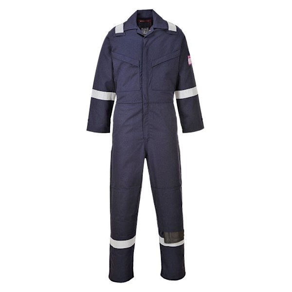 Portwest Unisex Adult Modaflame Overall XXL Marinblå Navy XXL