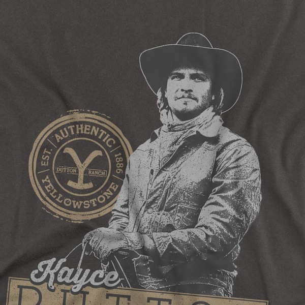 Yellowstone Unisex Vuxen Kayce Dutton T-Shirt L Kolgrå Charcoal L
