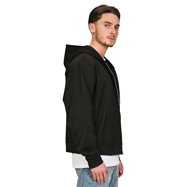 Casual Classics Unisex Vuxen Premium Kammad Bomull Boxig Oversize Black 3XL