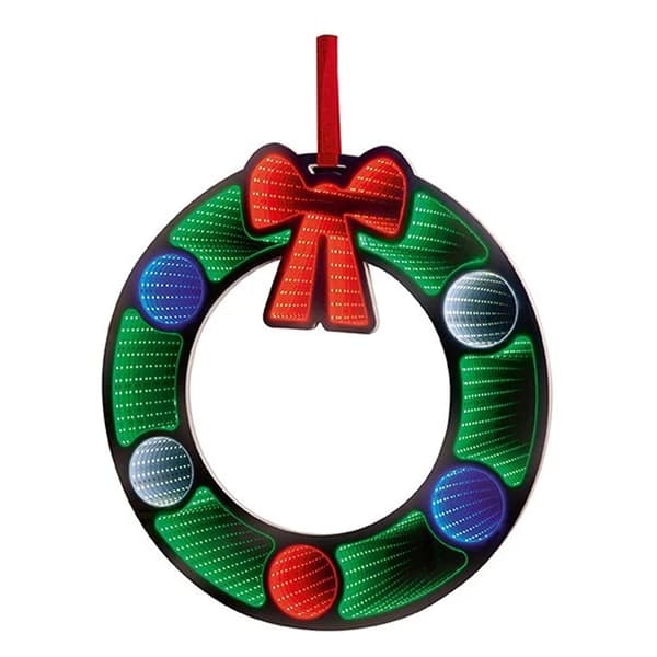 Premier Infinity Julkrans LED Juldekoration En Green/Red One Size