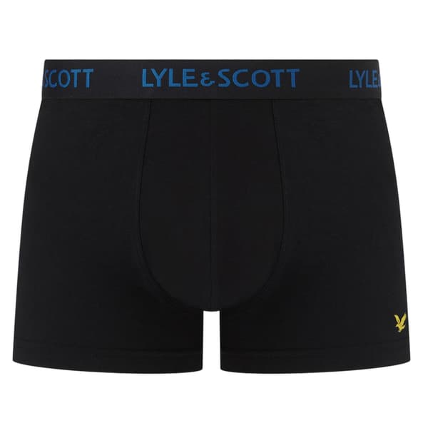 Lyle & Scott Herr Core Enfärgade Boxershorts (5-pack) M Svart Black M
