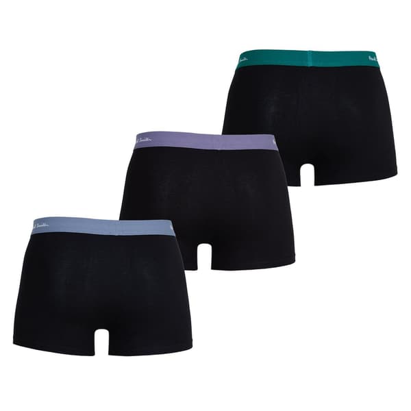 Paul Smith Herr Logo Bomull Boxershorts (3-pack) L Svart/Blå Black/Blue/Green L