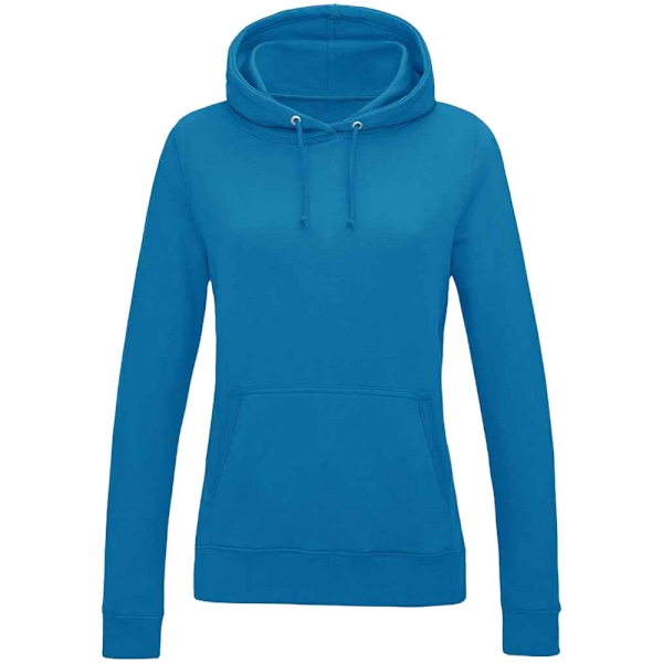 AWDis Dam/Dam Girlie College Hoodie M Safirblå Sapphire Blue M