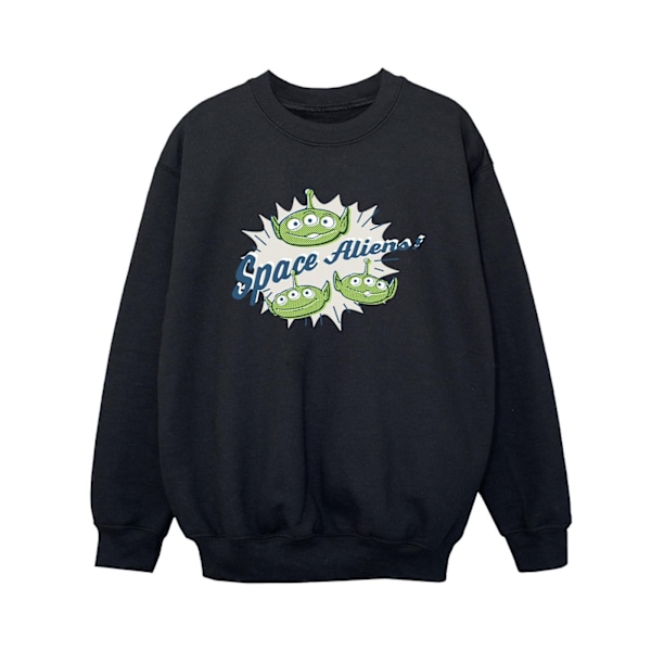 Disney Boys Toy Story Aliens Sweatshirt 12-13 år Svart Black 12-13 Years