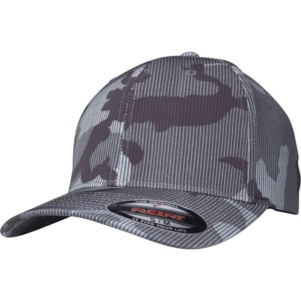 Flexfit by Yupoong Unisex Vuxen Camo Stripe Cap L/XL Mörk Camo Dark Camo L/XL