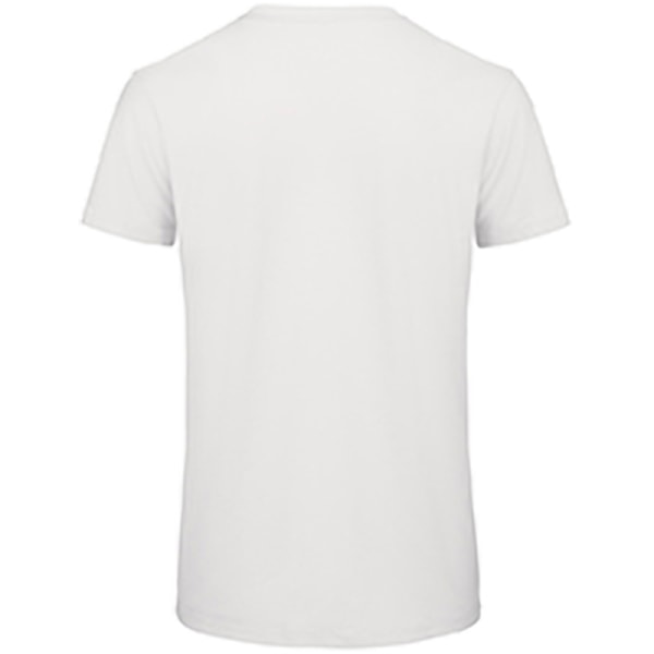 B&C Herr favorit T-shirt i ekologisk bomull L Vit White L