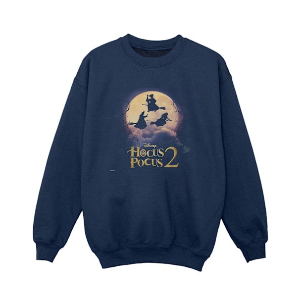 Disney Boys Hocus Pocus Häxor Flygande Sweatshirt 5-6 År Marinblå Navy Blue 5-6 Years