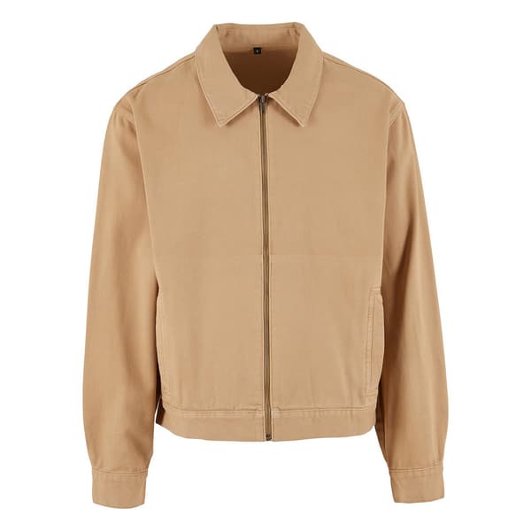 Build Your Brand Herr Basic Arbetsjacka L Union Beige Union Beige L