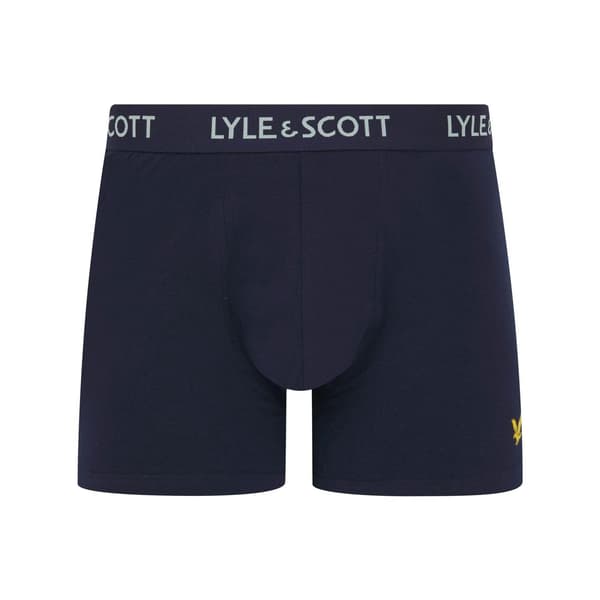 Lyle & Scott Herr Barclay Boxershorts (3-pack) M Blå Blue M