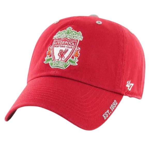 Liverpool FC Clean Up 47 Avslappnad Passform Baseballkeps One Size Röd Red One Size
