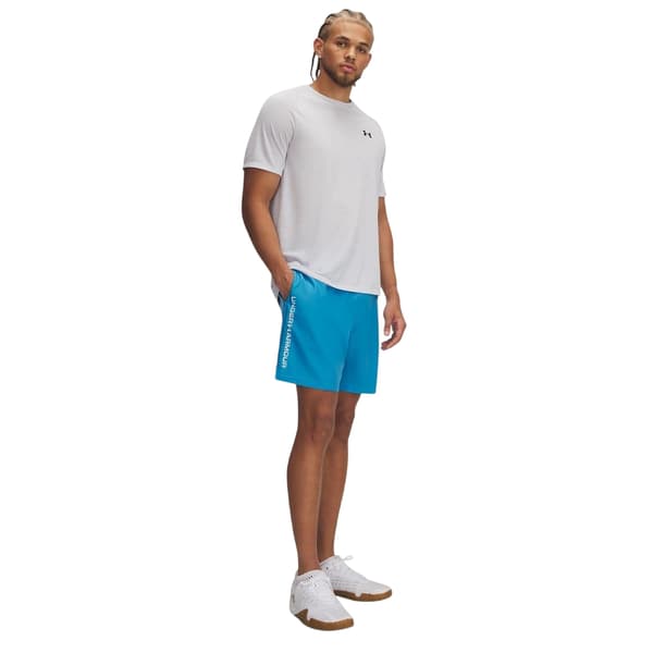 Under Armour Herr Wordmarks Vävd Tech Shorts S S Ethereal Blue Ethereal Blue S S