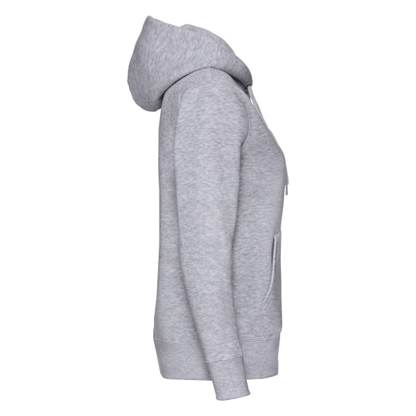 Fruit of the Loom Dam/Damer Premium Heather Zipped Lady Fit Heather Grey M