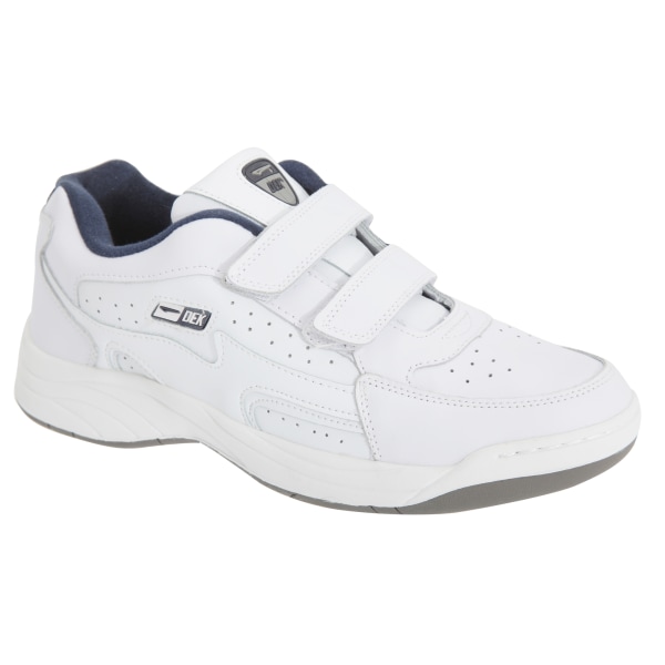 Dek Arizona Touch Fastening Trainers 14 UK Vit White 14 UK