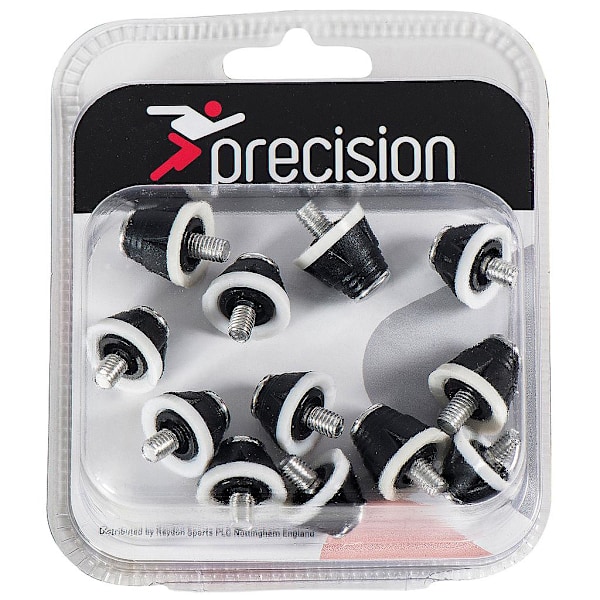 Precision Premier Pro fotbollsskor dubbar set en storlek vit/svart White/Black One Size