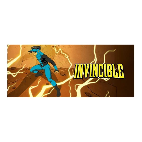 Invincible Lightning Tvåfärgad Mugg One Size Gul/Brun Yellow/Brown One Size