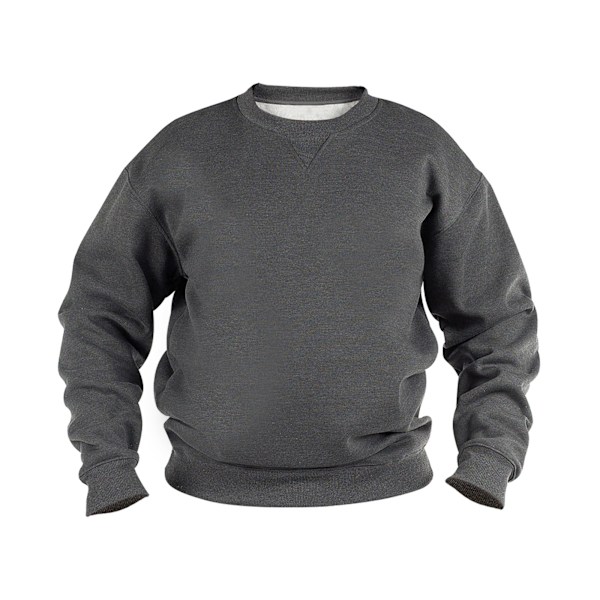 Duke Herr D555 Sweat Rockford Rundhals Kingsize Tröja 6XL Grå Grey 6XL