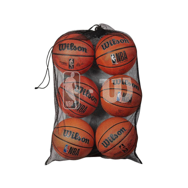 Wilson NBA Mesh Ball Bag One Size Svart Black One Size