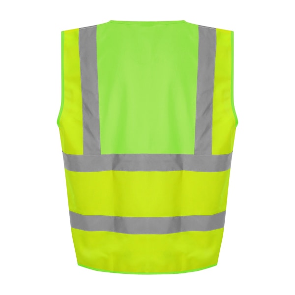 PRO RTX Unisex Vuxen Sleeveless Hi-Vis Väst 3XL Hi Vis Gul/Lime Hi Vis Yellow/Lime 3XL