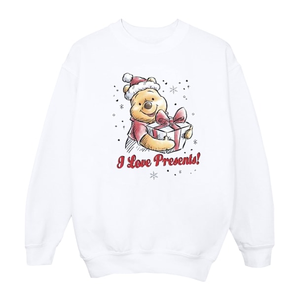 Disney Dam/Kvinnor Winnie The Pooh Love Presents Sweatshirt X White XL