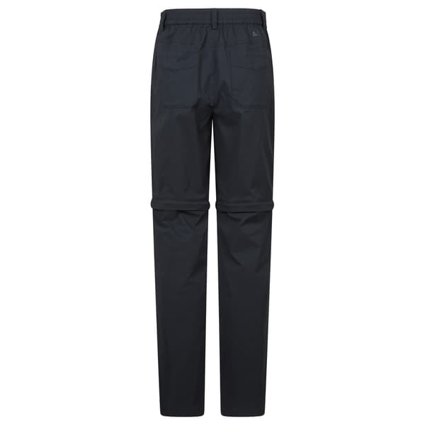 Mountain Warehouse Delta Stretch Zip-Off Byxor för damer Black 10 UK