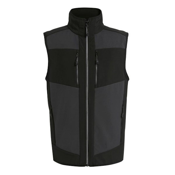 Regatta Professional Herr Colour Block Softshell Kroppsvärmare M Grey/Ash M