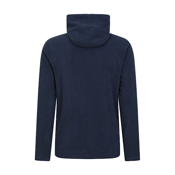 Mountain Warehouse Herr Camber Fleece Full Zip Hoodie L Blå Blue L