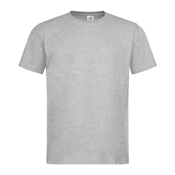 Stedman Herr Comfort T-shirt L Gråmelerad Grey Heather L