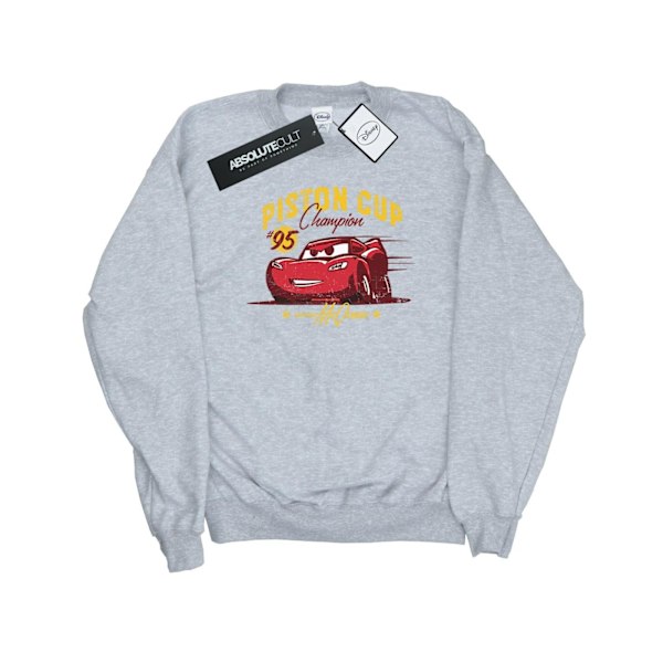 Disney Cars Piston Cup Champion Sweatshirt 3XL Sports Grey för män Sports Grey 3XL