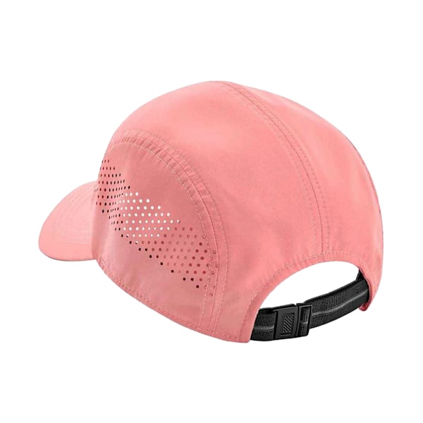 Beechfield Unisex Adult Technical Running Baseball Cap One Size Salmon Pink One Size