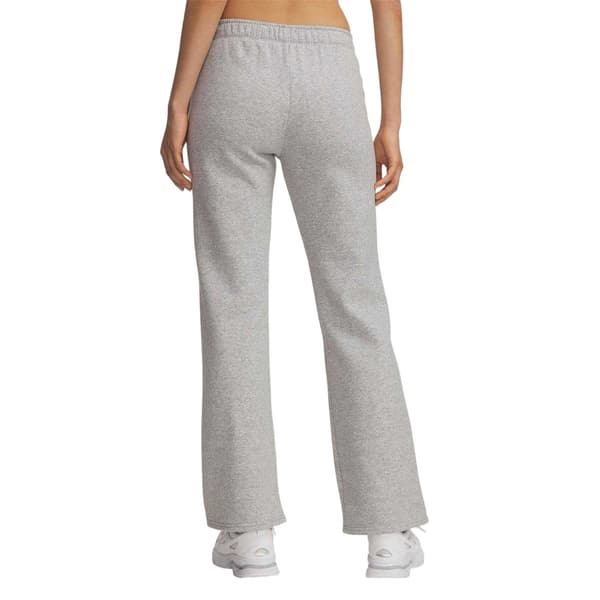 Under Armour Dam/Kvinnor Rival Side Stripe Flared Sweatpants Grey Heather Heather 10 UK R