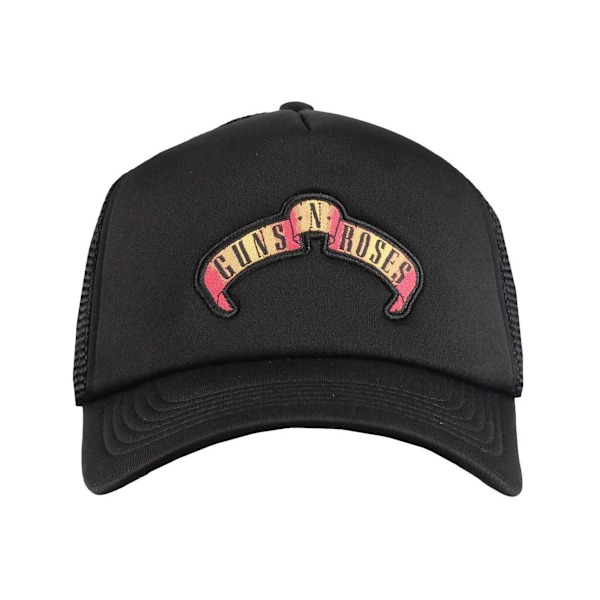 Guns N Roses Unisex Vuxen Scroll Logo Baseball Cap En Storlek Bla Black One Size