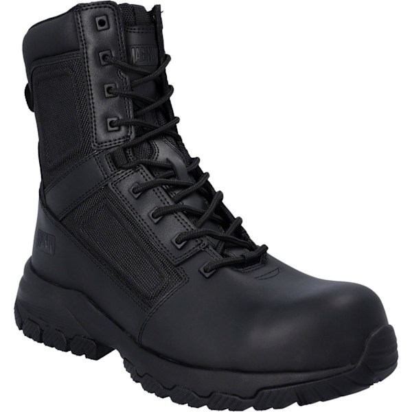 Magnum Vanguard 8.0 Säkerhetsstövlar i Läder Unisex Vuxen Storlek 48.5 Bla Black 13 UK