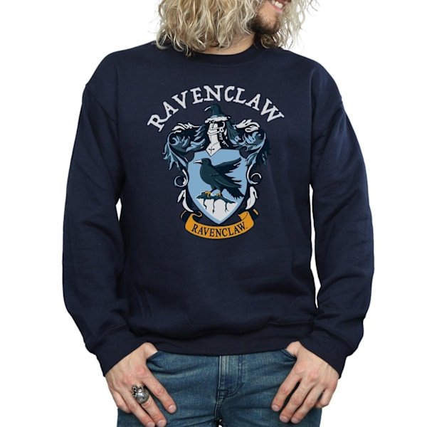 Harry Potter Herr Ravenclaw Sweatshirt XXL Marinblå Navy Blue XXL