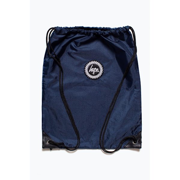 Hype Crest dragsnöre väska One Size Navy Navy One Size