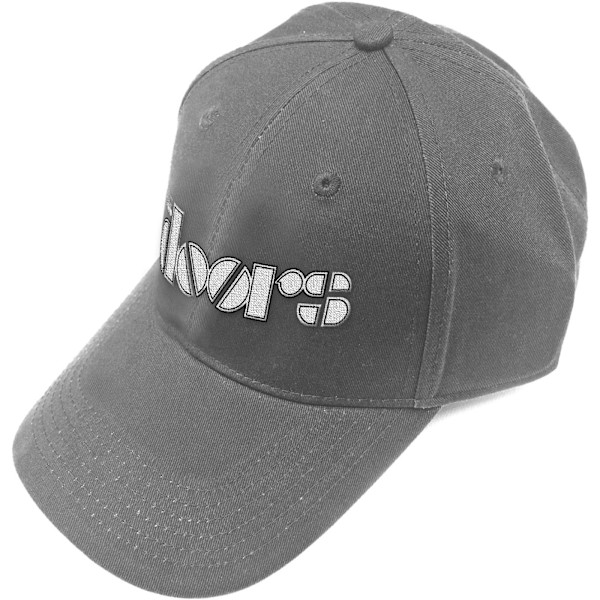 The Doors Unisex Vuxen Logo Mesh Bakom Baseball Cap En Storlek Grå Grey One Size