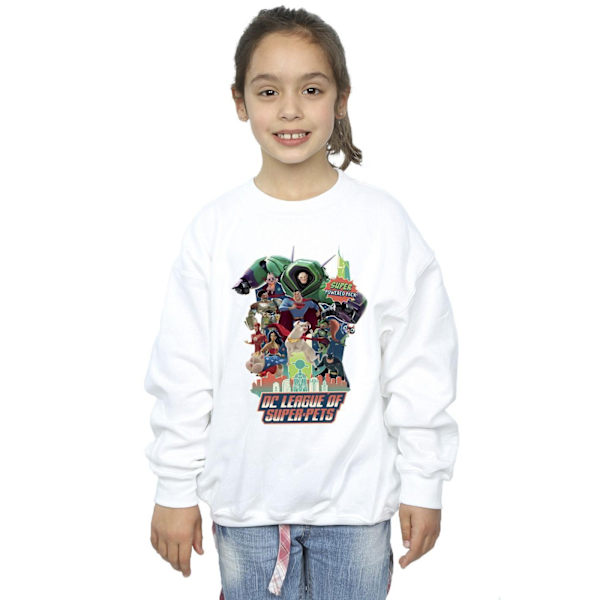 DC Comics Girls DC Comics DC League Of Super-Pets Super Powered White 12-13 Years