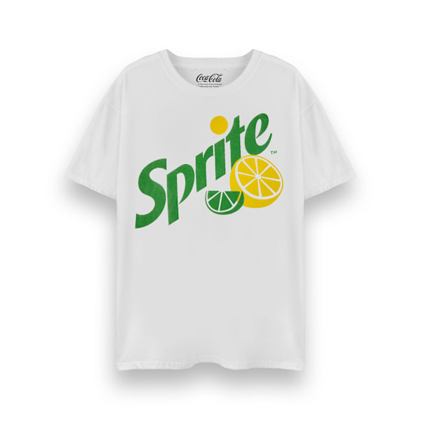 Sprite Unisex Vuxen Logo T-shirt 3XL Vit White 3XL